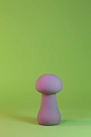 Purely Yours Şarj Edilebilir Silikon Mini Shroom Vibratör Yeşil