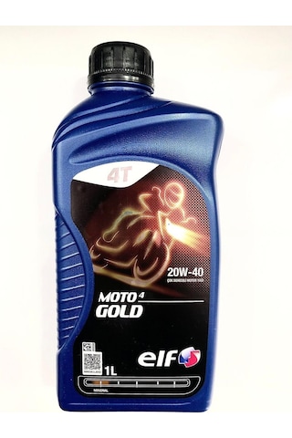 Elf506 Elf Moto 4 Gold 20w40 Mineral 1 Litre Motor Yağı