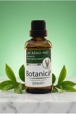 Botanica %100 Saf Çay Ağacı Yağı Saç Derisi Bakımı Kepek Önleyici Doğal Arındırıcı Uçucu Bitkisel 50 Ml 50 ML Botanica %100 Saf Çay Ağacı Yağı Saç Derisi Bakımı Kepek Önleyici Doğal Arındırıcı Uçucu Bitkisel 50 Ml 50 ML