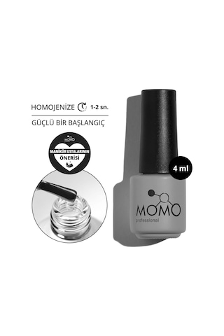 Momo Professional Kalıcı Oje İçin Base Coat 4 ML
