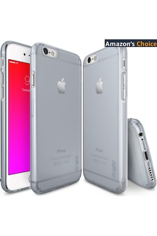 Ringke Slim Frost Apple Uyumlu iPhone 6s Plus/ 6 Plus İle Kılıf Gray