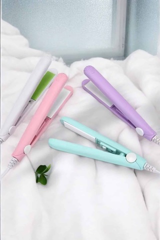 Seramik Kaplama Taşınabilir Mini Saç Düzleştirici Seyahat Dostu Tasarım