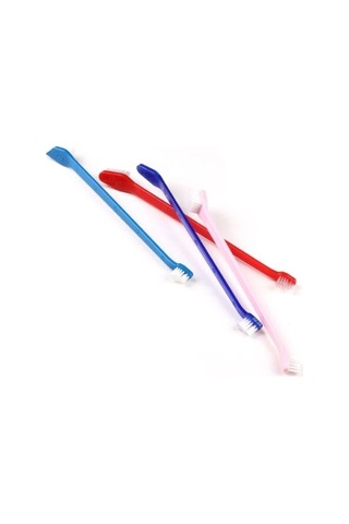 Dodes Plastik Köpek Diş Fırçası 4 Adet