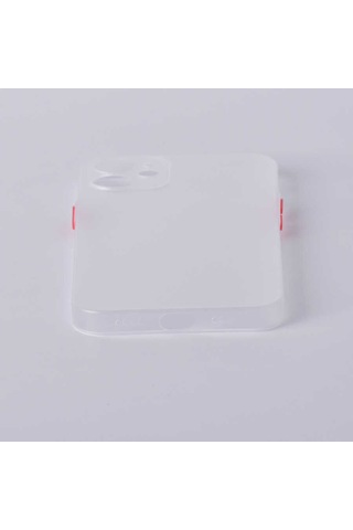 Apple Uyumlu iPhone 12 Kılıf Slims Mat Ve Ultra İnce Kılıf 001