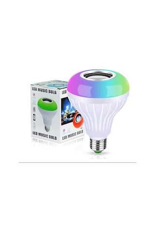 Music Bulb Bluetooth Hoparlör Akıllı Led Ampul & Alayımbari