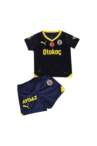 Fenerium Fenerbahçe Lisanslı 23-24 Lacivert Çocuk Forma Set Lacivert