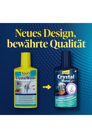 Tetra Crystalwater - Akvaryumdaki Kristal Berraklığında Su İçin Uyuşturuculara Karşı Su Geçirmez, Yüzer Parçac