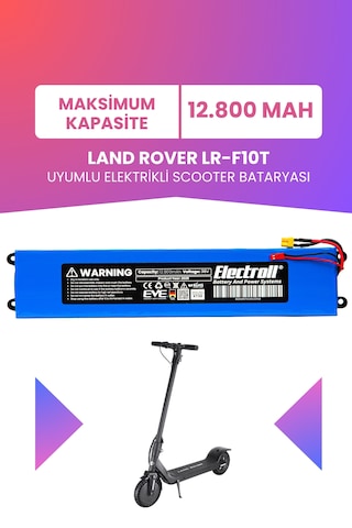 Land Rover Lr-f10t Uyumlu Batarya Maksimum Kapasite 36v 12.800mah