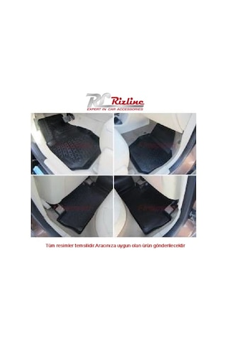 Rizline Volkswagen Jetta 2005-2010 3D Havuzlu Paspas