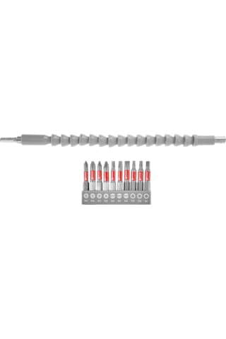 Einhell 11 Parça Esnek Adaptörlü Bits ve Uç Seti - 49133115