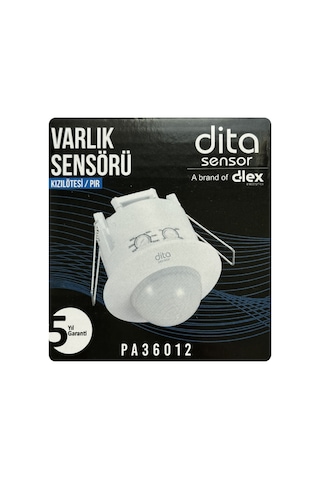 Dita Pa36012 Kızılötesi / Pır Sıva Altı 360 Varlık Sensörü
