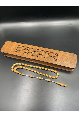 El Yapımı Dut Tespih 10x6 Mm