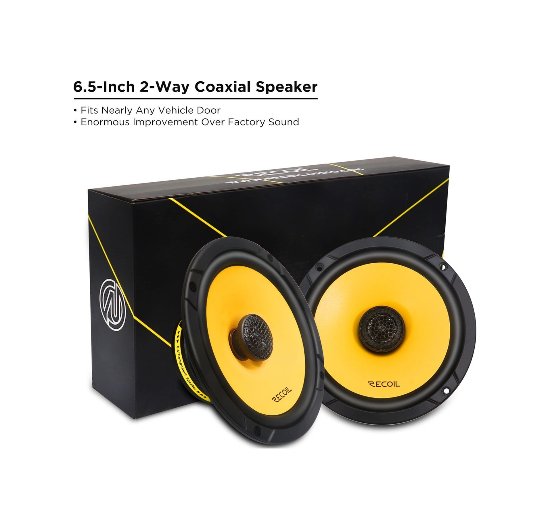 Recoil Rlx65 16 Cm Koaksiyel Hoparlör 160 Watt