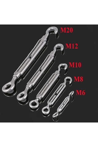 Yapımaks Çelik Halat Çektirme, M8, 8 Mm