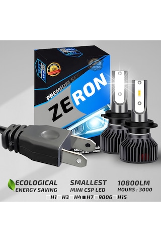 Renault Fluence 2010-2016 Uzun Far Uyumlu Şimşek Etkilii Led Xenon Premium Series H7