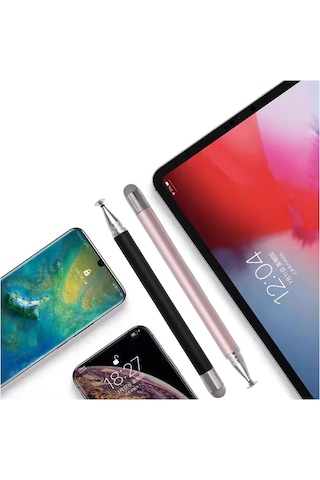 Microcase AL4764 2 İn 1 Disk Uçlu Stylus Kalem Pembe