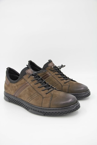 Komcero 1k0602-446 Erkek Casual Ayakkabı - Haki Haki