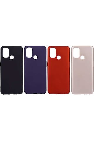 One Plus Nord N100 Kılıf Zore Premier Silikon Kapak Gold