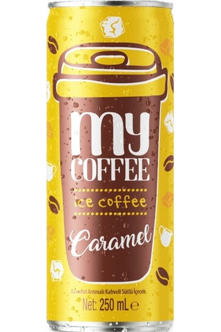 My Coffee Caramel Aromalı Soğuk Kahve 250 Ml X 12 Adet Hazır