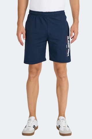 Slazenger Nebo I Erkek Cepli Lacivert Şort Lacivert