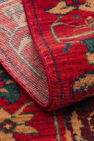 Hoom Rugs Cadis Kdm 05 Red Vintage El Emeği Yüksek Kara Tezgah Halısı Kırmızı