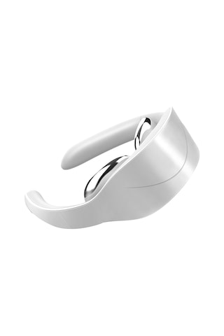 Maiyame Lg A5 Boyun Massaj Cihazı: Katlanabilir Mini Tasarım, Düşük Frekanslı Darbe, 42 C Sabit Isı, 5 Mod, 15 Seviye Güç, 15 Dakika Zamanlayıcı Gömülü Pil Beyaz Çok Renkli