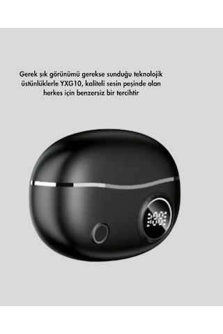 Açık Kulak Tasarımlı Bluetooth 5.4 Kablosuz Kulaklık Uzun Pil Ömrü Diğer