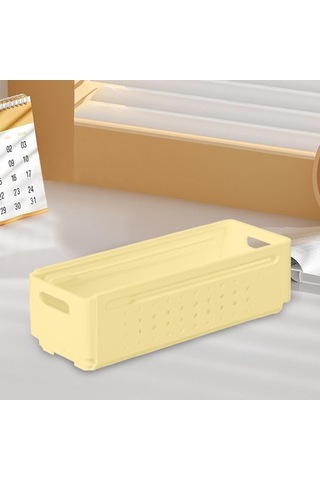 Pazly Suntek Küçük Kremalı Geri Depolama Çekmece Çekilebilir - Uj Krem