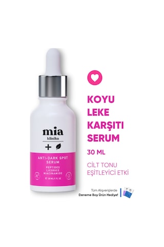 Mia Klinika Hyalüronik Asit Ve Kolajen Serum 2 x 30 ML