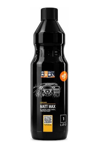 Adbl Matt Max Plastic & Vinyl Protectant 1l İç Plastik Koruyucu Ve Yenileyici