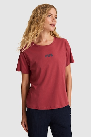 U.S. Polo Assn. U.s. Polo Assn. Kadın Vişne Tişört 50323530-vr223