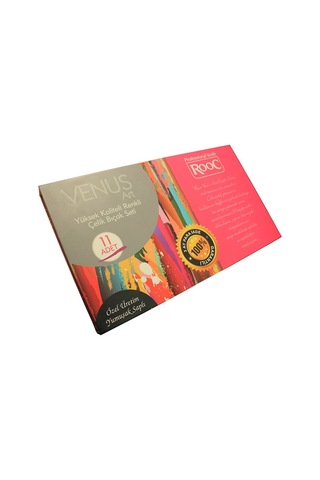 Rooc 11'li Bıçak Seti Seramik Kaplama Ns001 - Mor