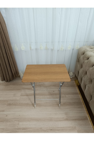 Çanta Zigon Sehpa,4'lü Sehpa, Zigon Sehpası, Mdf Mebran - Bambu