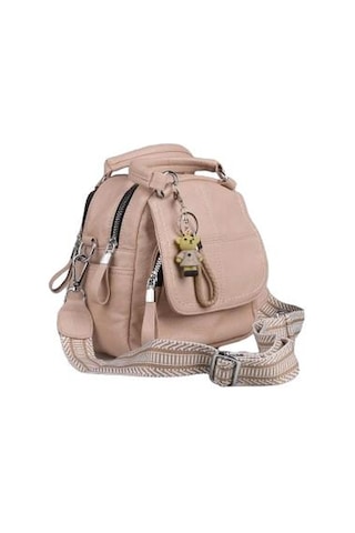 Kriste Bell Yumuşak Deri Sırt Ve Çapraz Çanta Siyah