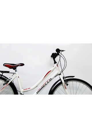 Dorello 28 Jant Lady Model Bisiklet Beyaz - Kırmızı