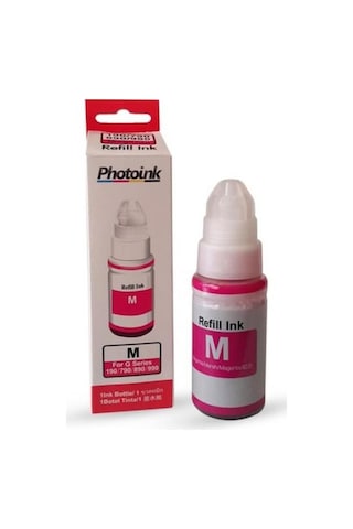 Photoink Canon G3411 Kırmızı Mürekkep 70 Ml Gı-490
