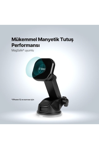 Ttec 2tt35 Easy Drive Flex M Araç Içi Magsafe Uyumlu Telefon Tutucu