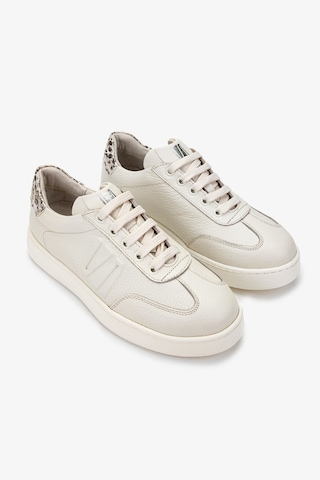 Valmenti Kadın Hakiki Deri Bej Sneakers & Spor Ayakkabı 1116 1362 Bn Ayk Y25 Bej Fltr Bej