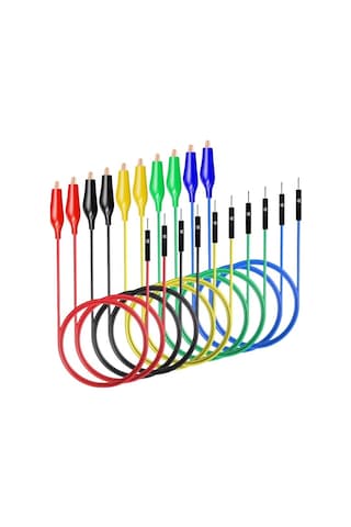 P1533 Erkek Jumper Kablo - Krokodil Dönüştürücü Kablo - 10 Adet