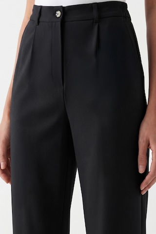 Goffra Kadın Flexon Ultra Esnek Relaxed Beli Lastikli Jogger Pantolon Siyah W702-r0433-07