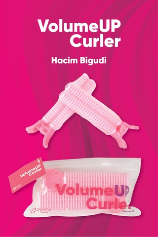 Volumeup Curler - Hacim Bigudi - Çantalı 2'li Set Pembe Pembe Volumeup Curler - Hacim Bigudi - Çantalı 2'li Set Pembe Pembe