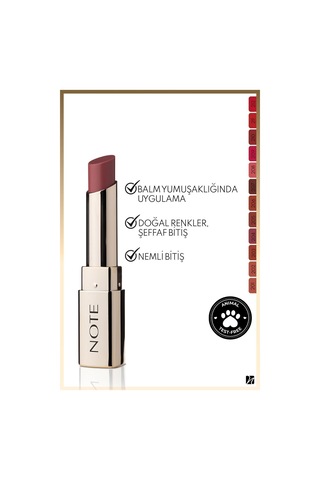 Iconic Sheer Lipstick Nemlendirici Parlak Ruj 204 Ruler - Pembe