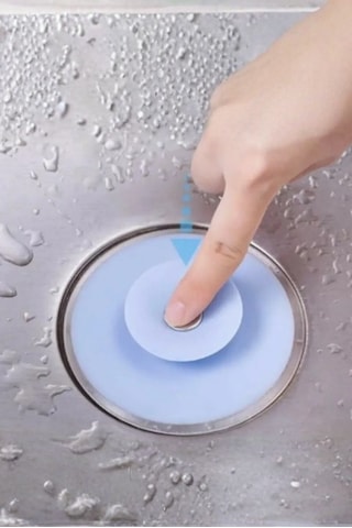 Lavabo Ve Küvet Tıkacı Lavabo Süzgeçi Su Tıkacı Çok Renkli