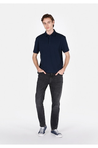 Colin's Colins Comfort Fit Polo Yaka Düz Erkek Lacivert Kısa Kol Tişört Cl1073959 Q1.v1 Nav Lacivert