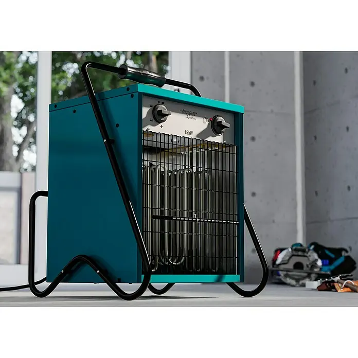 Ipx4 12000w Termostatlı Şantiye Isıtıcısı