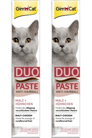 Gimcat Duo Paste Tavuklu Malt Kedi Macunu 2 x 50 G Gimcat Duo Paste Tavuklu Malt Kedi Macunu 2 x 50 G