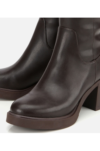 Hotiç Kadın Kahverengi Yüksek Topuklu Çizme 01cıh315220a480 01cıh315220a480 Kahverengi