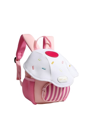 Anaokulu Sevimli Okul Çantası Beyaz