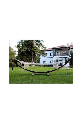 Bahçecimobilya Bahçeci - Ahşap Hamak - Gondol Açık Ceviz