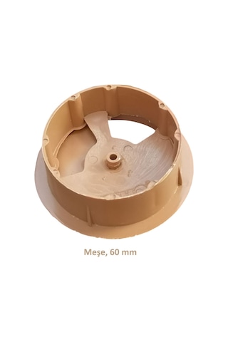 Adilon Masa Üstü Kablo Kanalı Deliği Kapağı Meşe Masa Kapağı 6 Cm 5 Adet